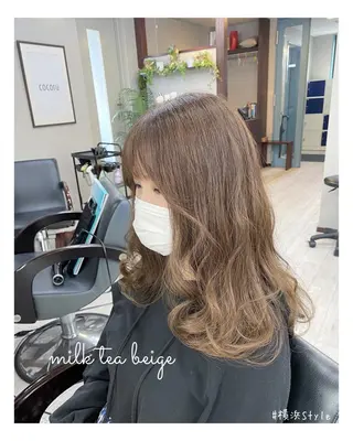 ロング カラー ＊横浜駅＊ 金子 誠也のヘアスタイル