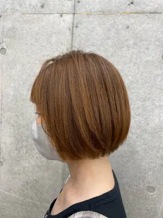 ショート すぐ巻ける縮毛矯正 🍀勝倉　麗のヘアスタイル