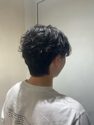 パーマ メンズ 石山 海斗のヘアスタイル