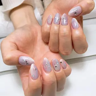 ネイル ⭐︎休業中の練習⭐︎ JNA認定講師髙橋のネイルデザイン