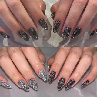 ネイル パラあり！フィルイン 美フォルムのネイルデザイン