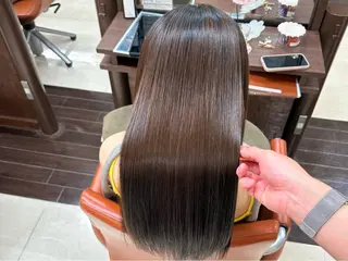 セミロング パーマ 成田で1番お悩み解決 の髪へ導くみつきのヘアスタイル