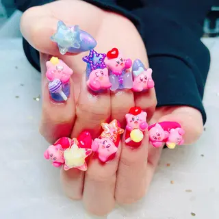 ネイル princess スカルプ専門店のネイルデザイン