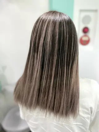 ロング 原 千景のヘアスタイル