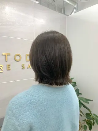 ショート カラー 本格ヘッドスパ🌿 ×ヘア 佐藤のヘアスタイル