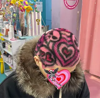 ショート カラー メンズ 👽KINA👽 派手髪🦖💖✨のヘアスタイル