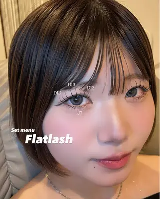 マツエク・マツパ Mell Yuuna ♡パリエク /束感のマツエク・マツパデザイン