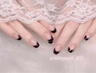 ネイル 23時まで❤︎韓国、 ワンホンネイルのネイルデザイン