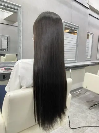 ロング ブリーチ有無Wカラー メンズパーマ大成のヘアスタイル