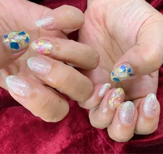 ネイル ⭐︎休業中の練習⭐︎ JNA認定講師髙橋のネイルデザイン