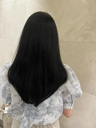 ロング カラー 5月予約解放しまし たイルミナ公認荒井のヘアスタイル