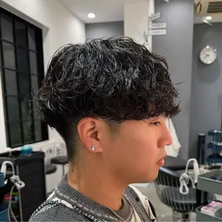 パーマ メンズ メンズ特化🌀 山田玲亜のヘアスタイル