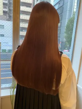 ロング カラー SIKI yuuna レイヤーカット🪽のヘアスタイル