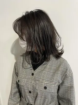 ミディアム 💫カットはなんでも 得意です✂️のヘアスタイル