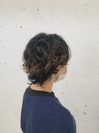 ショート パーマ 千葉駅徒歩1分✂︎ 宮内のヘアスタイル