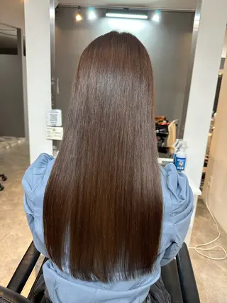 セミロング 髪質改善/小顔 レイヤー/yasuのヘアスタイル