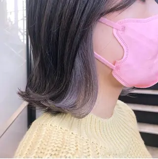 ミディアム カラー パーマ ヘアアレンジ メンズ キッズ stylist 🌸 kana.のヘアスタイル