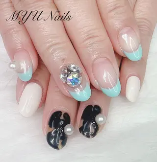 ネイル ニュアンスネイル🌈 MYU Nailsのネイルデザイン