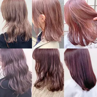 セミロング カラー ヘアアレンジ 🩰透明感カラー♡ UTA🩰のヘアスタイル