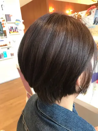 ショート 山本 咲貴のヘアスタイル