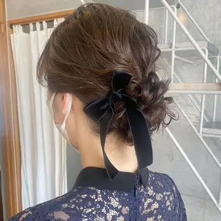 セミロング カラー パーマ ヘアアレンジ メンズ キッズ ネイル マツエク・マツパ アイブロウ モリモト サナのヘアスタイル