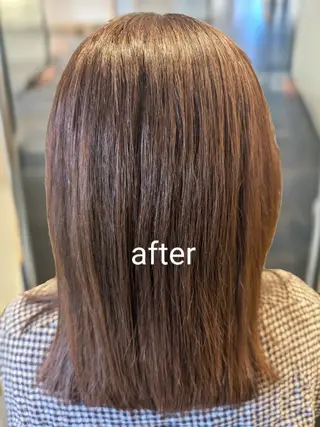 セミロング 椎橋 美帆野のヘアスタイル