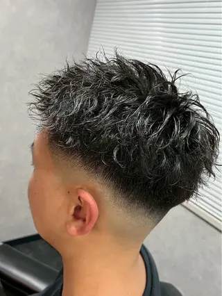 ショート 佐藤 瑛太のヘアスタイル