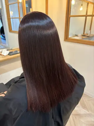 セミロング カラー Matsubara asuka  ☪︎のヘアスタイル