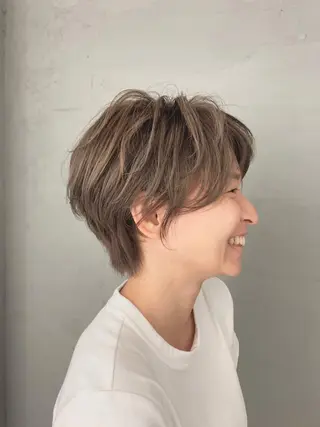 ショート 中江 翔のヘアスタイル