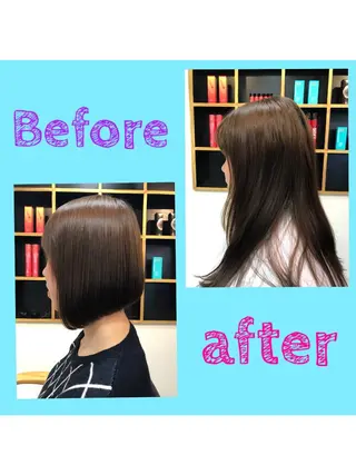 ミディアム 前之園 ひかるのヘアスタイル