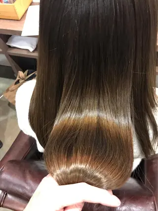 ロング レイヤーカット匠 イソザキノリユキのヘアスタイル