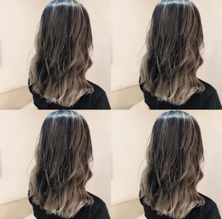 ミディアム カラー レイヤー×髪質改善 マネージャー安藤光司のヘアスタイル