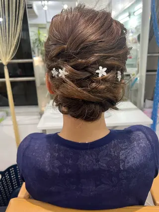 ヘアアレンジ ヘアメイク あゆのヘアスタイル