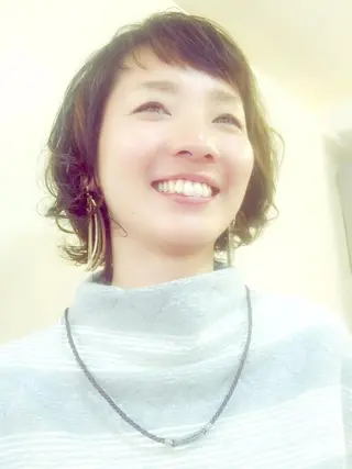 ミディアム nishimura makotoのヘアスタイル