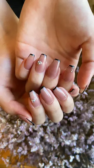 ネイル crystal ⭐︎ colorのネイルデザイン