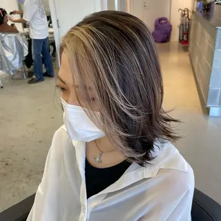 ミディアム カラー ヘアアレンジ 🎗秋山勇/ GEAR.代表のヘアスタイル