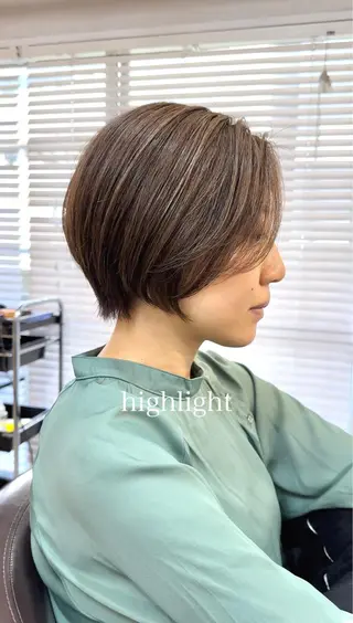 ショート カラー 🍃ショートヘア🍃 北林春樹のヘアスタイル