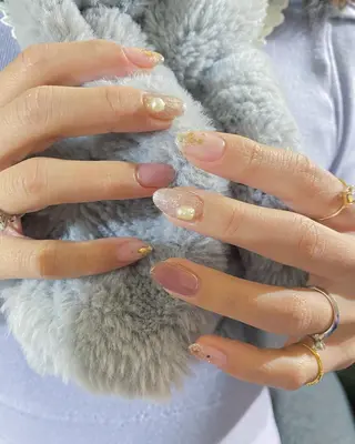 ネイル crystal ⭐︎ colorのネイルデザイン