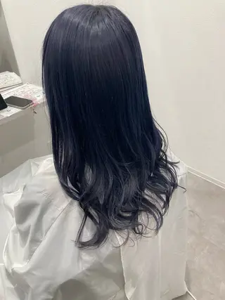 ロング カラー 髪質改善/透明感 カラー/内藤有須加のヘアスタイル