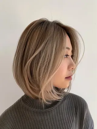 ショート natsumi🍀艶 カラー/美髪縮毛のヘアスタイル
