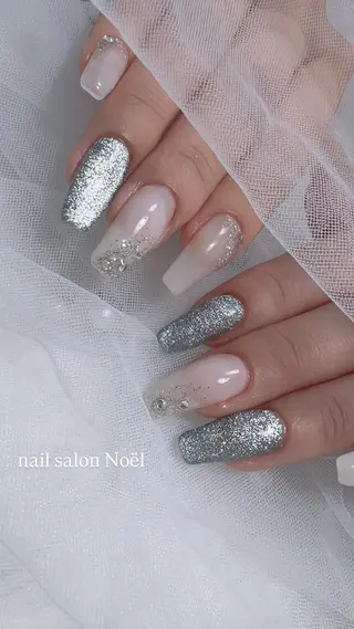 ネイル nail salon Noël_赤磐のネイルデザイン