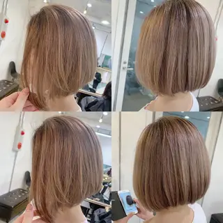 ショート カラー ヘアアレンジ 縮毛矯正 髪質改善寺坂雄飛💐のヘアスタイル