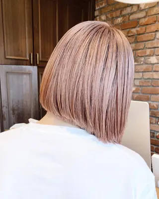 ショート ミウ☆ ブリーチダブルカラーのヘアスタイル