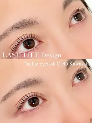 マツエク・マツパ Cielo eye 赤坂店のマツエク・マツパデザイン