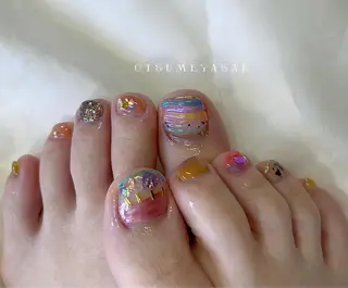 ネイル わたなべ ちかのネイルデザイン
