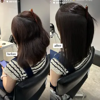 ショート salowin梅田所属・レイヤー/顔周り /AKARIのヘアスタイル