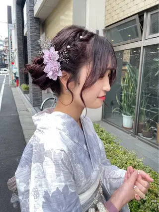 ロング 美髪× ヘアセット✨Araiのヘアスタイル
