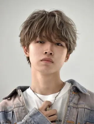 カラー メンズ 🐏秋山深 【メンズ限定】のヘアスタイル