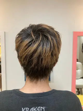 ショート メンズ 横田 尚登のヘアスタイル