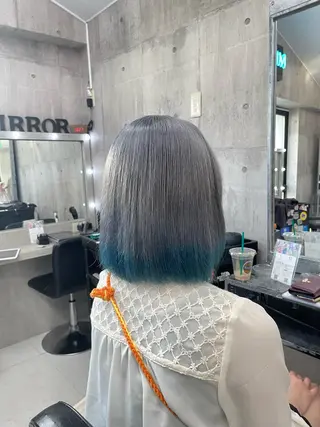 ショート カラー パーマ ヘアアレンジ メンズ キッズ レイヤーの魔術師 𓍼takumi𓍼のヘアスタイル